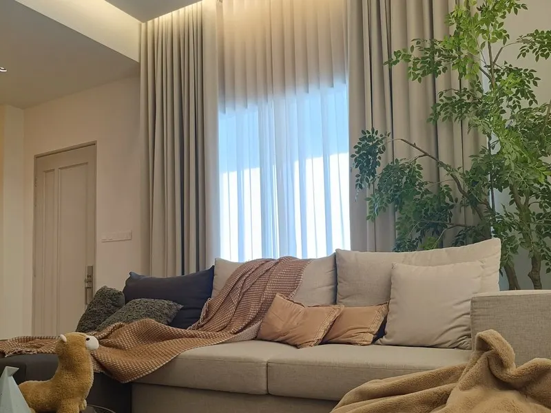 Klemeru 2 double-storey terrace living room interior